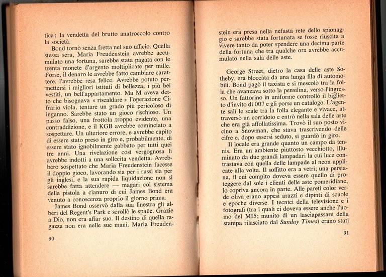 OCTOPUSSY di Ian Fleming 1967 Garzanti I edizione Libro James …