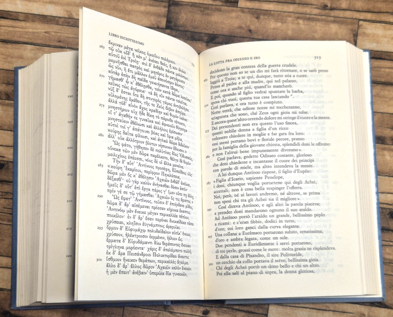 ODISSEA di Omero 1991 Einaudi traduz Calzecchi Onesti testo greco … | Immagine Gallery 3