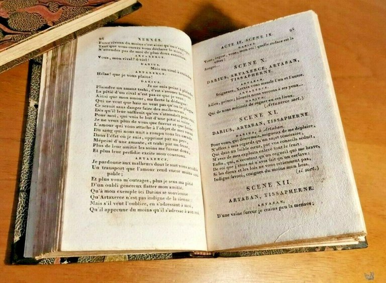 OEUVRES di Crebillon Volume II Didot 1802 libro antico teatro …