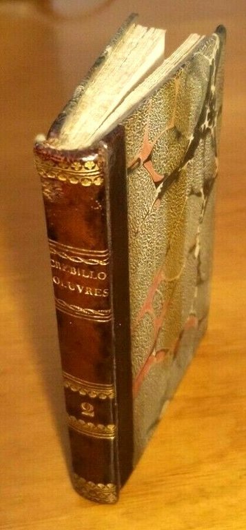 OEUVRES di Crebillon Volume II Didot 1802 libro antico teatro …