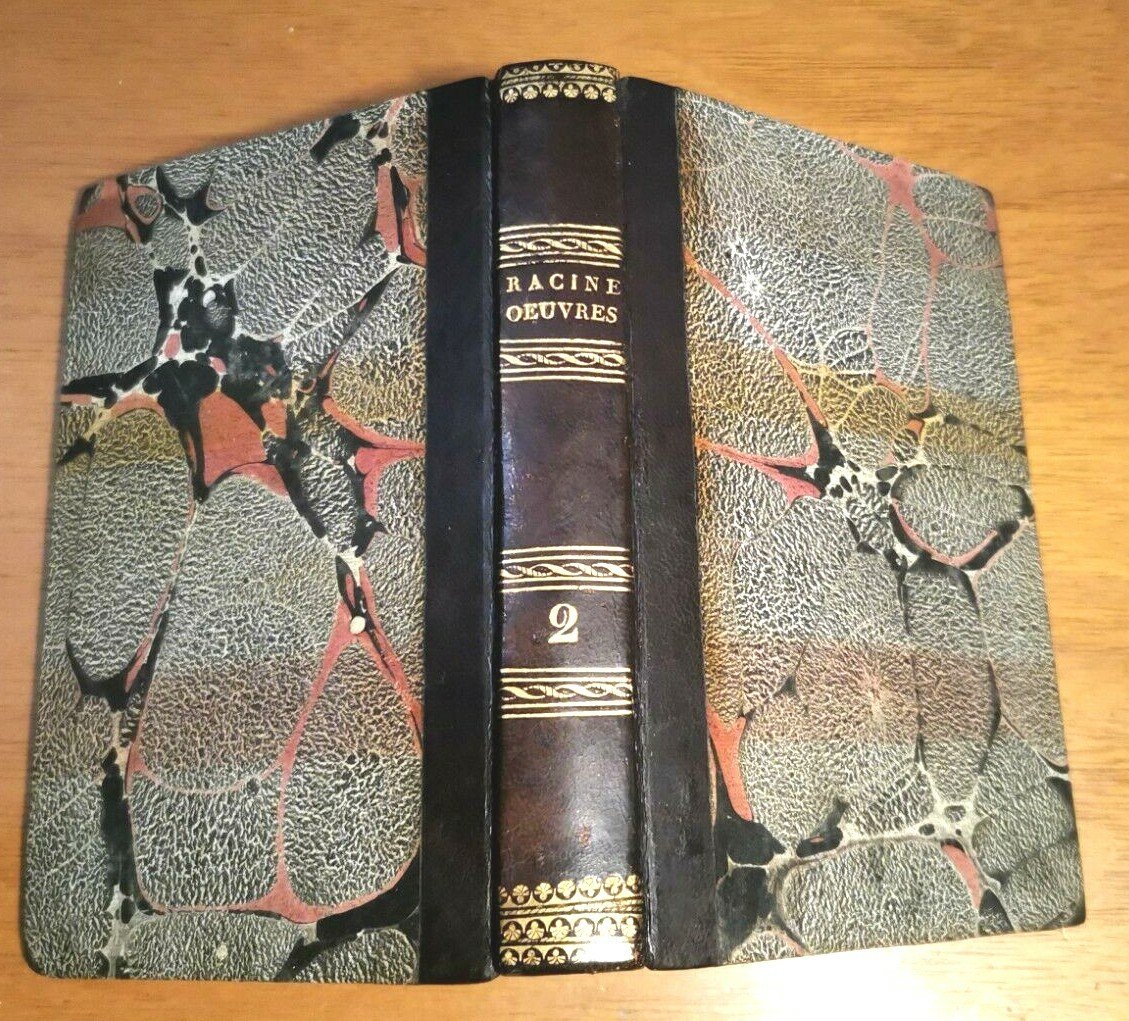 OEUVRES di Jean Racine Volume II libro antico 1799 teatro …