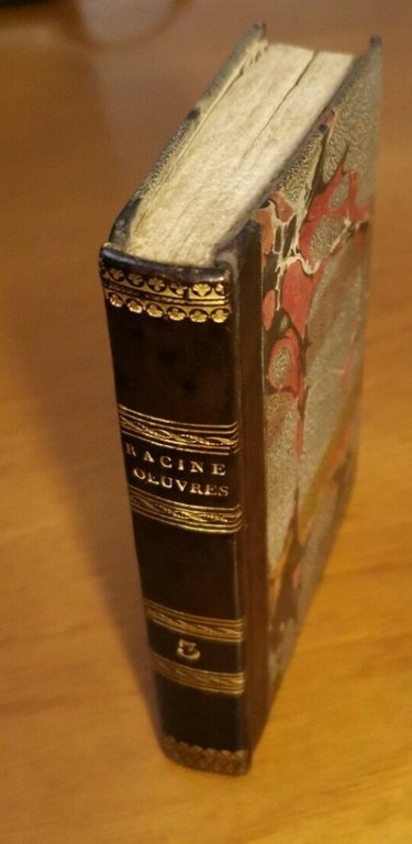OEUVRES di Jean Racine Volume III libro antico 1799 teatro …