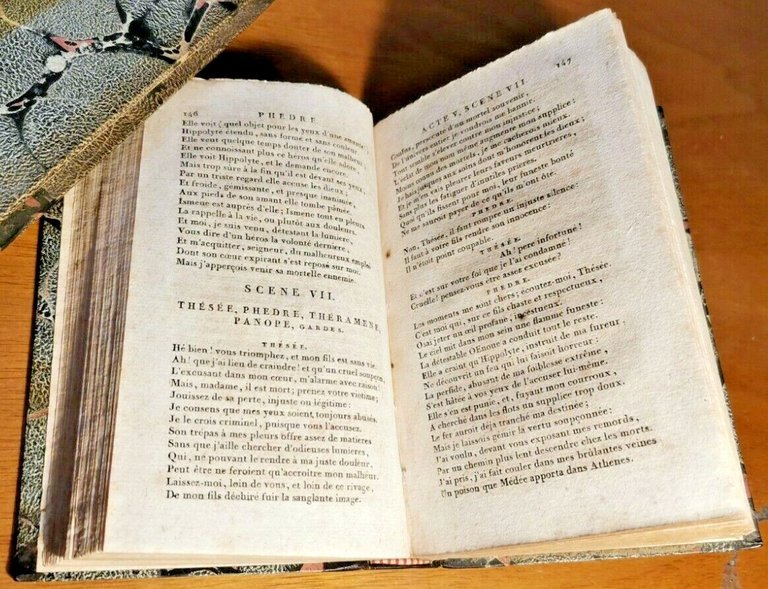 OEUVRES di Jean Racine Volume III libro antico 1799 teatro …