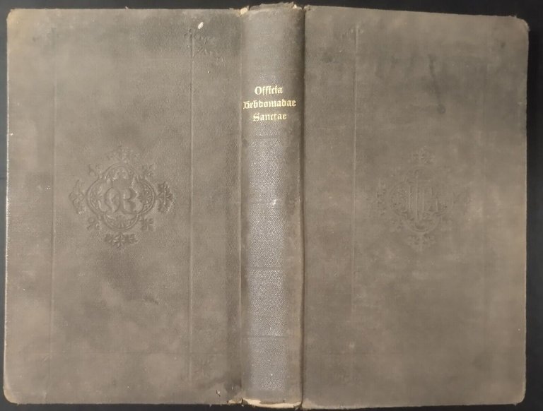 OFFICIA HEBDOMADAE SANCTAE ET OCTAVAE PASCHAE 1889 Desclee Lefebvre Libro …