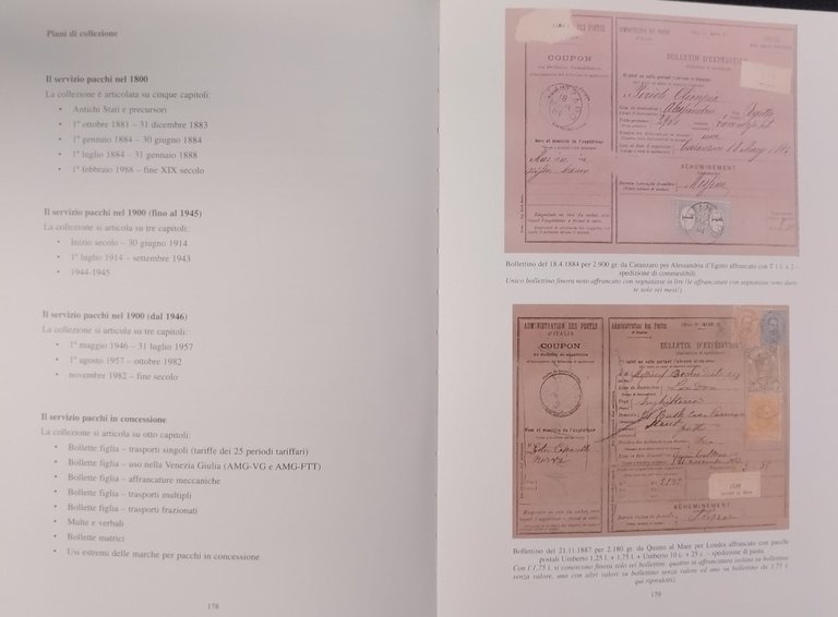 OGGETTI E SERVIZI POSTALI ITALIANI 150 ANNI DI TARIFFE Gabbini …