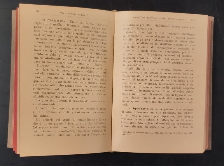 OLII E GRASSI VEGETALI ANIMALI E MINERALI di Guido Fabris …