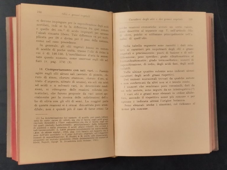 OLII E GRASSI VEGETALI ANIMALI E MINERALI di Guido Fabris …