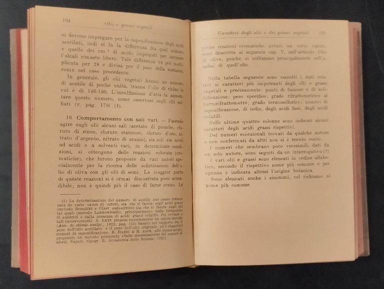 OLII E GRASSI VEGETALI ANIMALI E MINERALI di Guido Fabris …