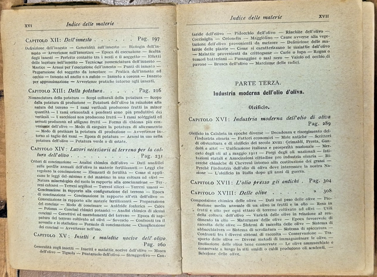 OLIVICOLTURA ED OLEIFICIO MODERNO di Rosario Simari 1923 Hoepli Libro … | Immagine Gallery 7