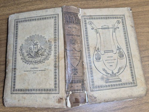 OMERO COL SUPPLEMENTO DI QUINTO CALABRO VIRGILIO 1833 tipografia Sibilla …