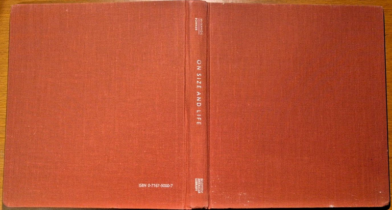 ON SIZE AND LIFE di Thomas A. McMahon and John …