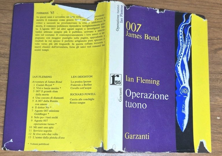 OPERAZIONE TUONO di Ian Fleming 007 James Bond Garzanti I … | Immagine Gallery 2