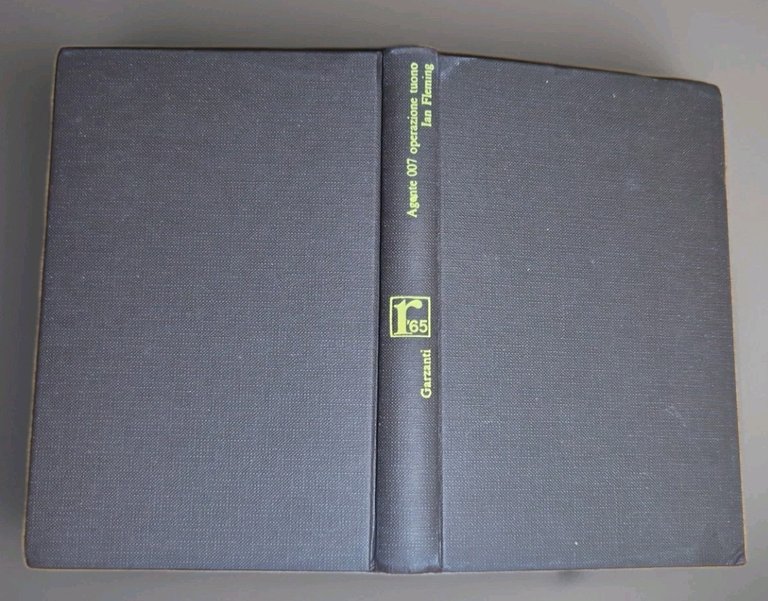 OPERAZIONE TUONO di Ian Fleming 007 James Bond Garzanti I … | Immagine Gallery 3