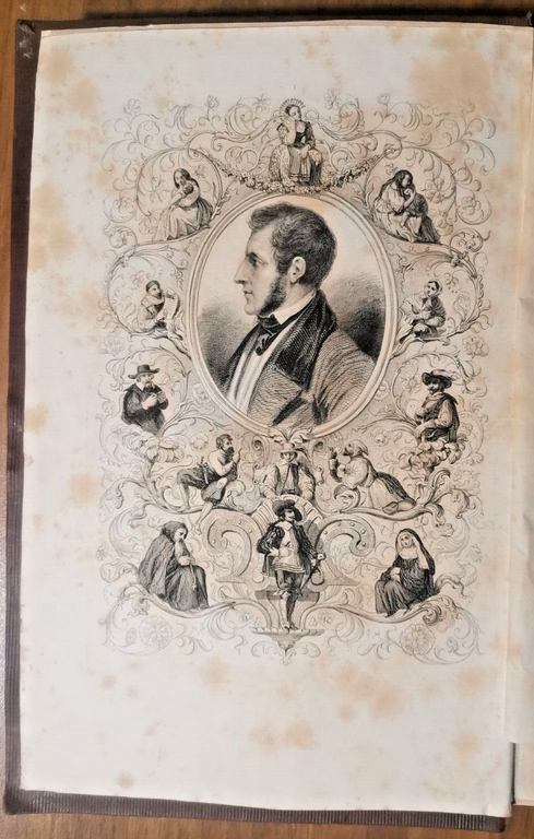 OPERE COMPLETE DI ALESSANDRO MANZONI discorso Tommaseo 1843 Baudry Libro …