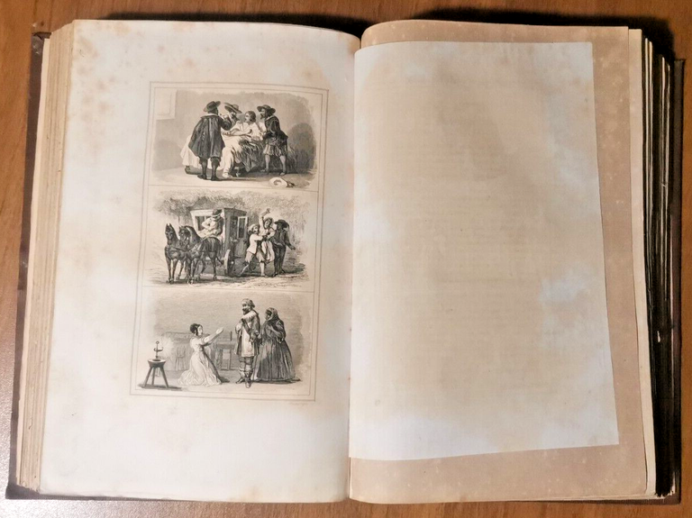 OPERE COMPLETE DI ALESSANDRO MANZONI discorso Tommaseo 1843 Baudry Libro …