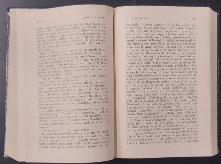OPERE di ALBERTO MORAVIA 1967 2 volumi Bompiani Libro romanzi …