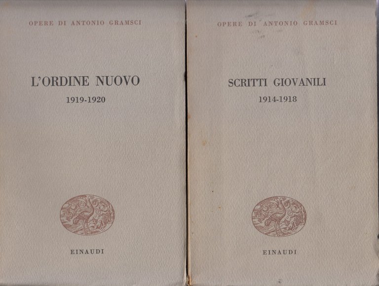 OPERE DI ANTONIO GRAMSCI 5 volumi 1954 1958 Einaudi libro …