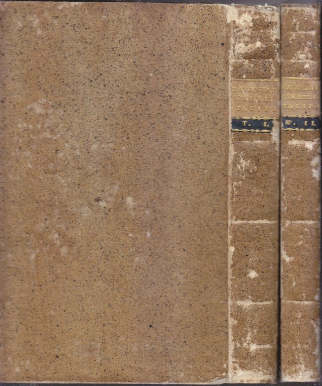 OPERE DI CORNELIO TACITO con traduzione Bernardo Davanzati 1755 2 …
