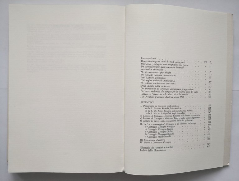 OPERE di Domenico Cotugno a cura Antonio Iurilli 1986 Lacaita …