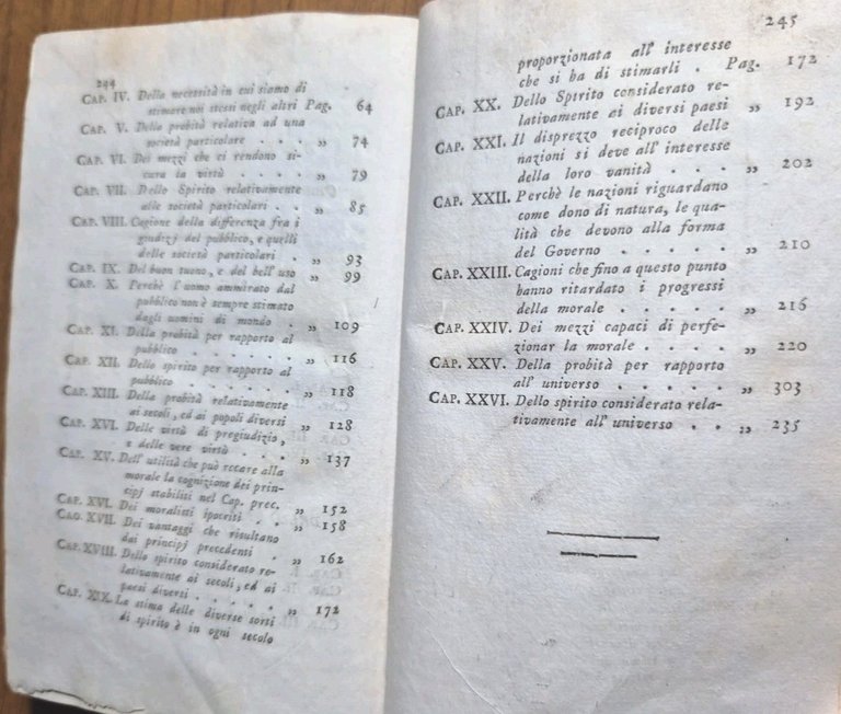 OPERE di Elvezio Volume 1 e 3 dello spirito 1797 …