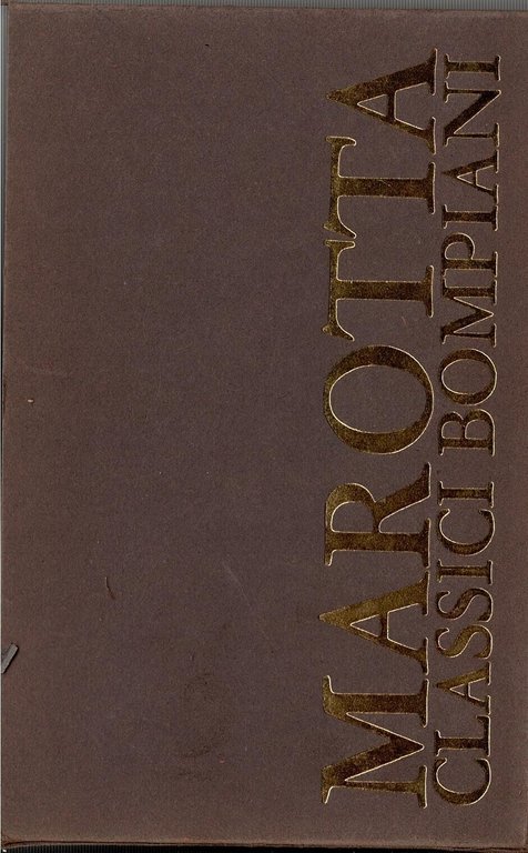 OPERE DI GIUSEPPE MAROTTA 1967 Bompiani Libro L'oro di Napoli …