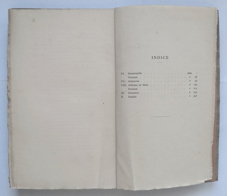 OPERE di Pietro Metastasio 4 volumi a cura Nicolini 1912-14 …