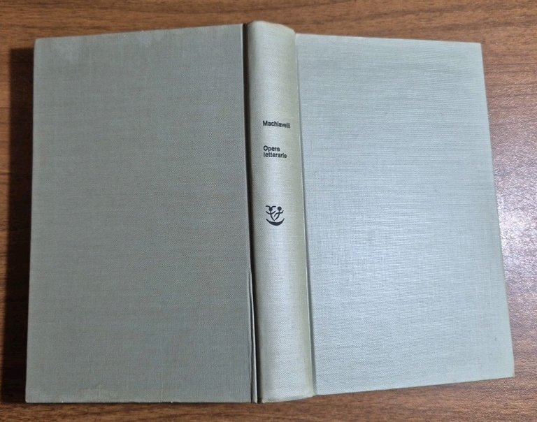 OPERE LETTERARIE di Niccolò Machiavelli 1964 Adelphi Classici Libro