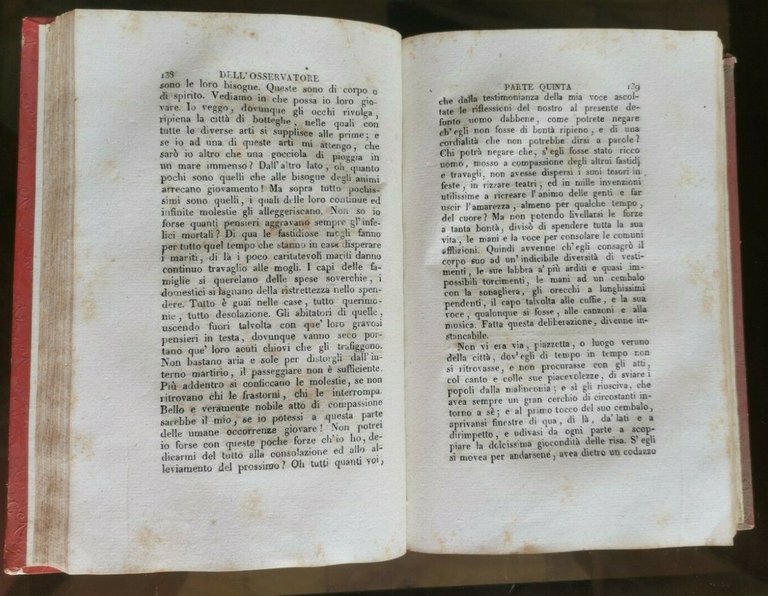 OPERE SCELTE di Gasparo Gozzi VOLUME III 1822 Milano Libro …