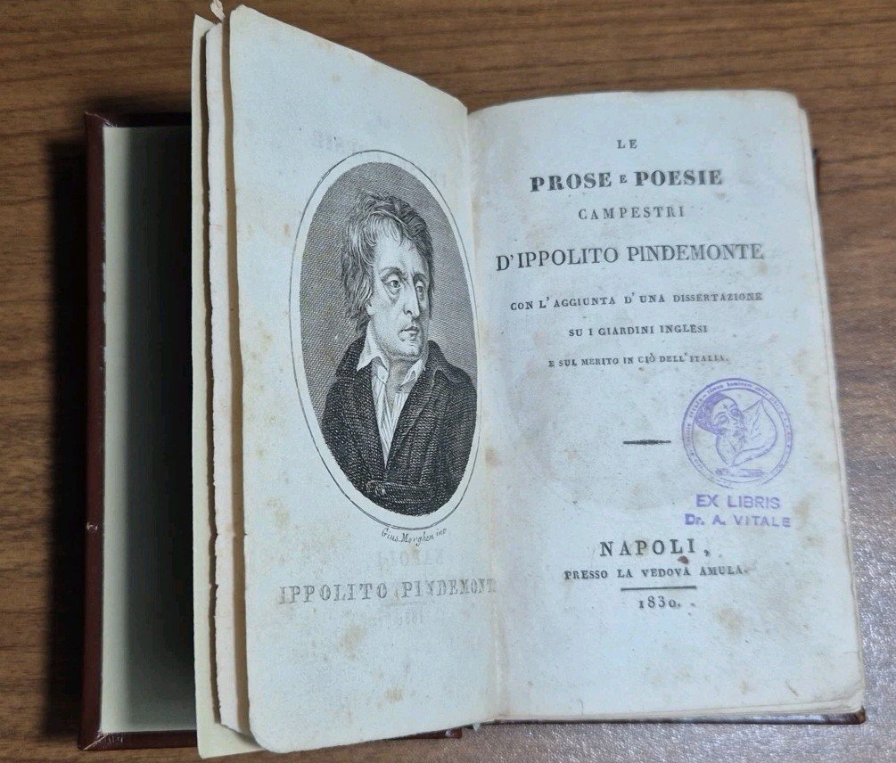 OPERE SCELTE DI IPPOLITO PINDEMONTE Tre volumi in 1 Napoli …