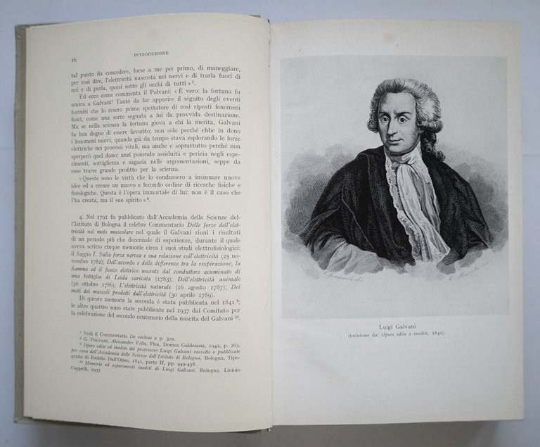 OPERE SCELTE di Luigi Galvani 1967 UTET libro classici della …