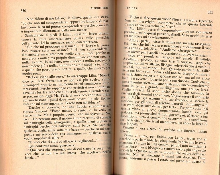 OPERE TRE ROMANZI di Andrè Gide 1974 Bompiani Libro sotterranei …