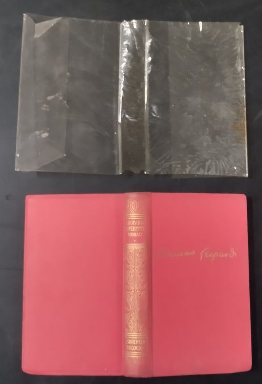 OPERETTE MORALI E ALTRI SCRITTI di Giacomo Leopardi Tomo 1 …