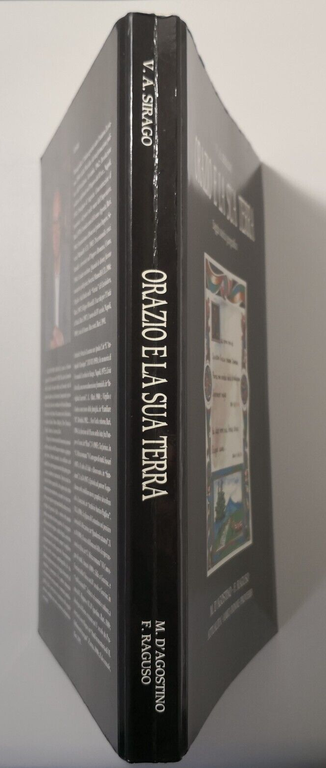 ORAZIO E LA SUA TERRA di Sirago 1991 saggio storico …