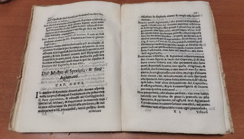 ORDINI APPARTENENTI AL GOVERNO DELL'HOSPITALE GRANDE DI MILANO 1642 Libro …