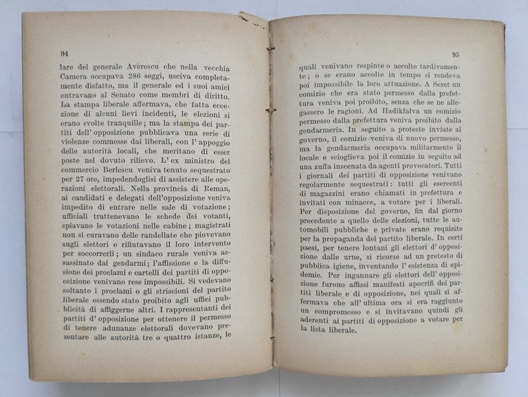 ORIENTE EUROPEO di Umberto Nani 1930 Franco Campitelli Libro