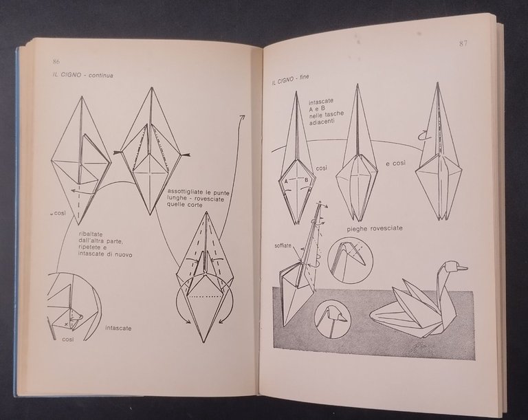 ORIGAMI VOLUME 3 DALLA FARFALLA AL CANGURO Robert Harbin 1983 …