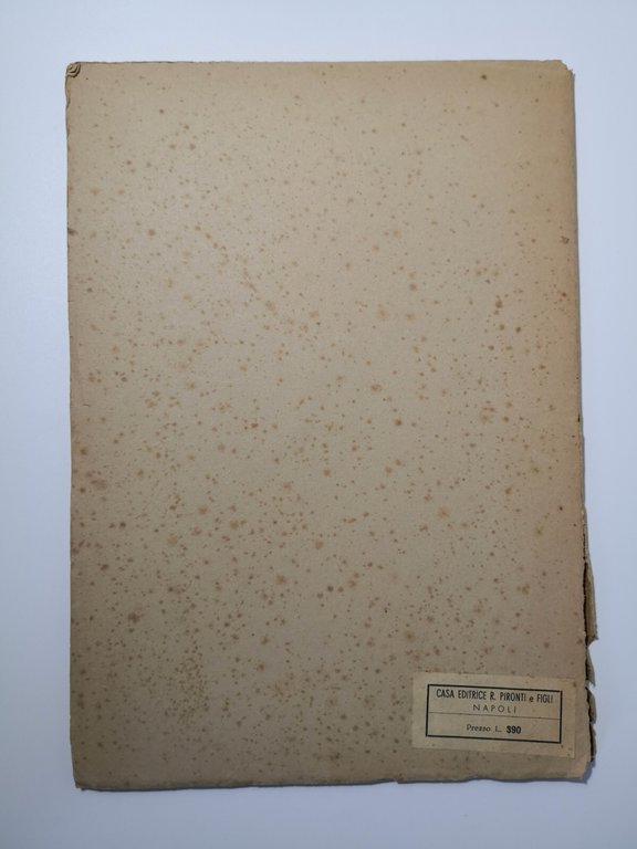 OSCILLAZIONI TORSIONALI di Mario Taddei 1948 Raffaele Pironti Libro Manuale