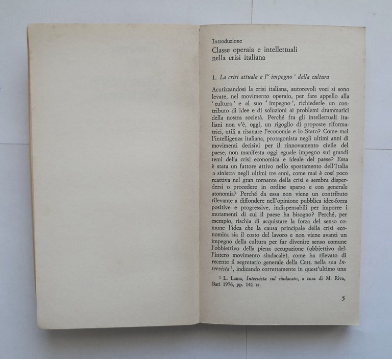 OSSERVATORIO MERIDIONALE di Giuseppe Vacca 1977 De Donato libro dissensi …