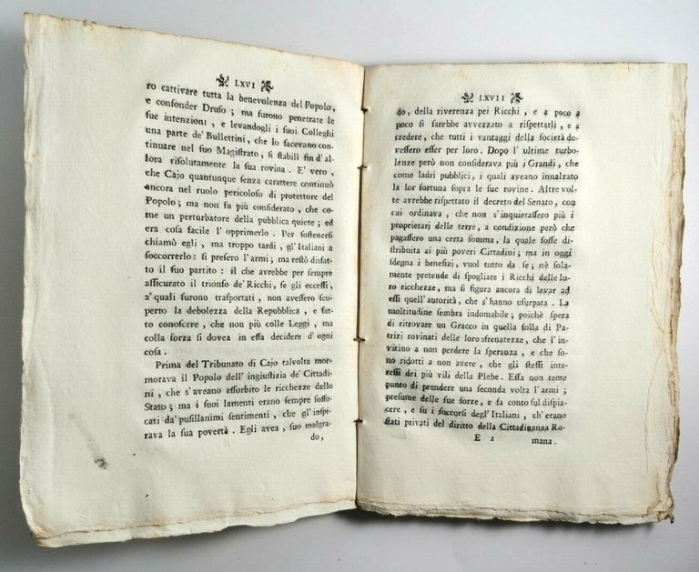 OSSERVAZIONI SOPRA I ROMANI volume I dell'abate De Mably 1766 …