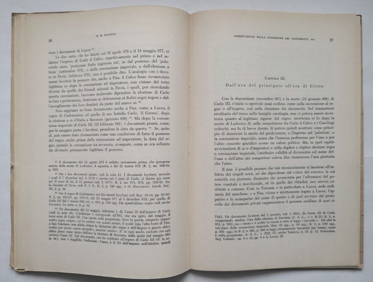 OSSERVAZIONI SULLA DATAZIONE DEI DOCUMENTI PRIVATI PISANI NELL'ALTO MEDIO EVO
