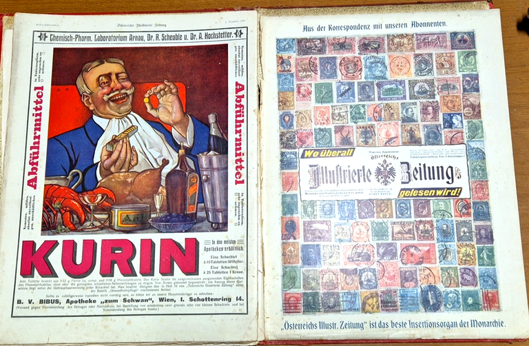 OSTERREICHS ILLUSTRIERTE ZEITUNG KAISER FESTNUMMER 2 Dezember 1908 rivista