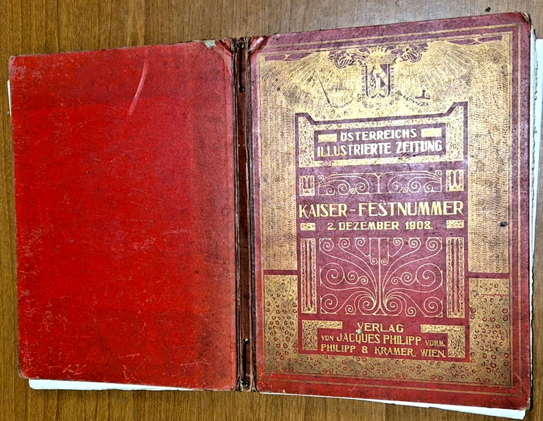 OSTERREICHS ILLUSTRIERTE ZEITUNG KAISER FESTNUMMER 2 Dezember 1908 rivista