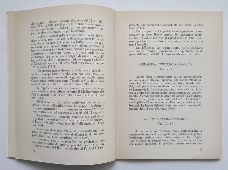 OSTIA VITA QUOTIDIANA 1 di Carlo Pavolini 1978 guida alle …