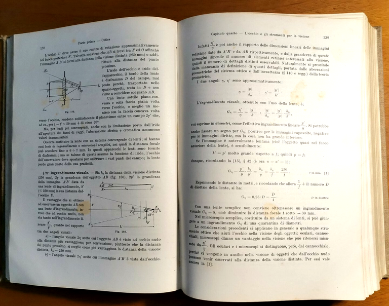 OTTICA ELETTRICITÀ MAGNETISMO di Eligio Perucca 1940 UTET Fisica Generale …