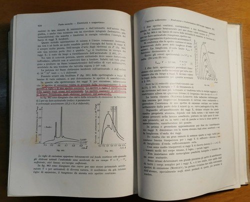 OTTICA ELETTRICITÀ MAGNETISMO di Eligio Perucca 1940 UTET Fisica Generale …