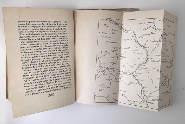 OTTOBRE 1917 DALL'ISONZO AL PIAVE di Gioacchino Volpe 1928 Libreria …