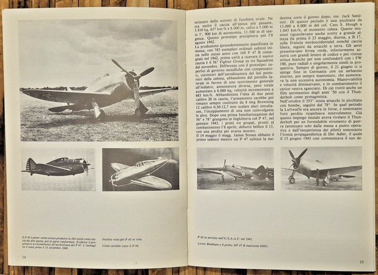 P 47 THUNDERBOLT di Italo De Marchi 1982 Albertelli Libro … | Immagine Gallery 4