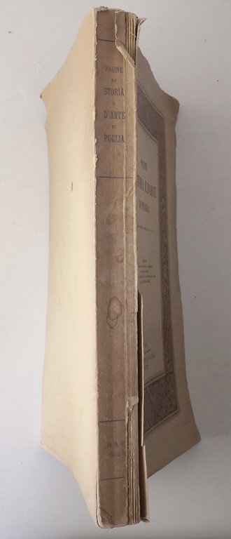 PAGINE DI STORIA E D'ARTE DI PUGLIA 1933 Laterza dalla …