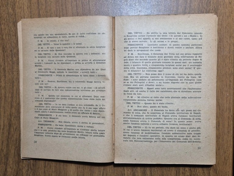 PAGINE DI STORIA NAPOLETANA di Zara Algardi 1945 Libro Pentimalli …