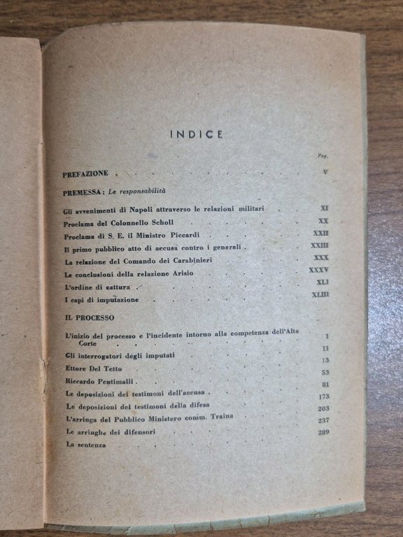 PAGINE DI STORIA NAPOLETANA di Zara Algardi 1945 Libro Pentimalli …